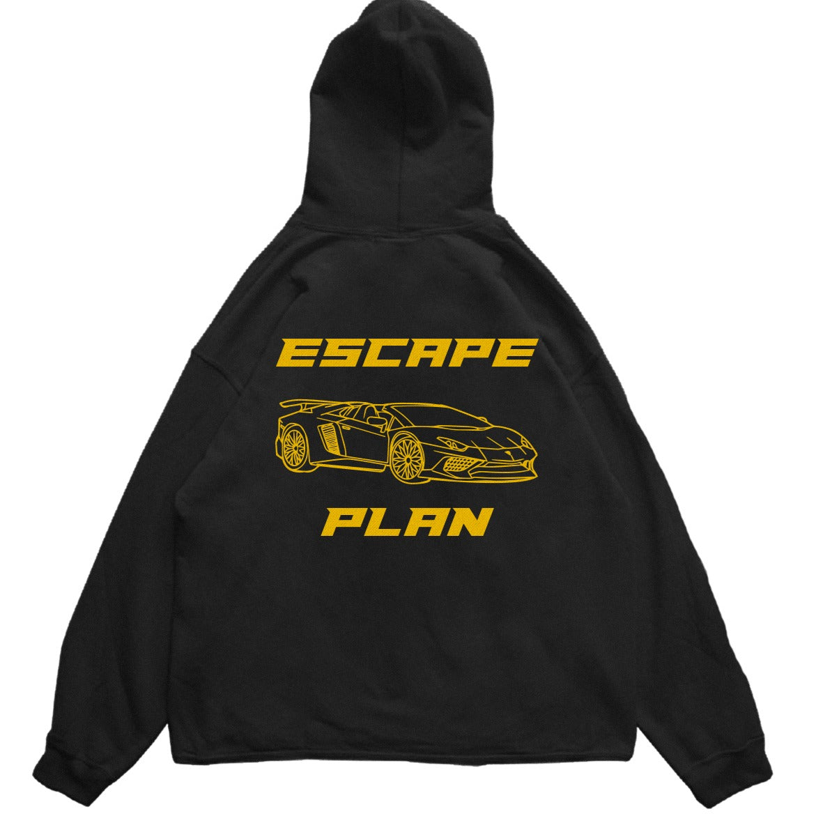 Hooded Sweatshirt Black - Racecar